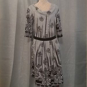 Reborn black and gray dress